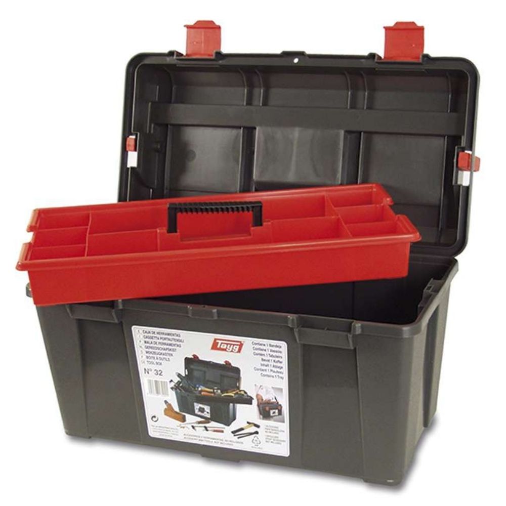 Caja de herramientas TAYG 32 de plástico