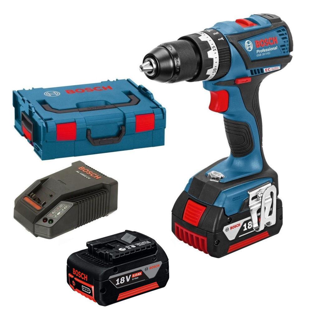 Taladro de percusión a batería Bosch GSB 18 VE-EC Professional