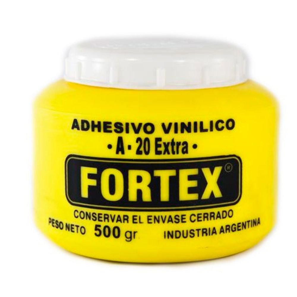Cola vinílica Fortex A-20 500 gramos