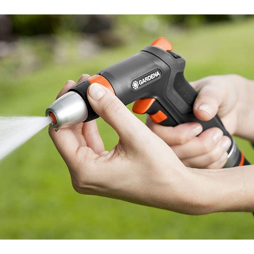 Pistola metálica multichorro Premium Gardena