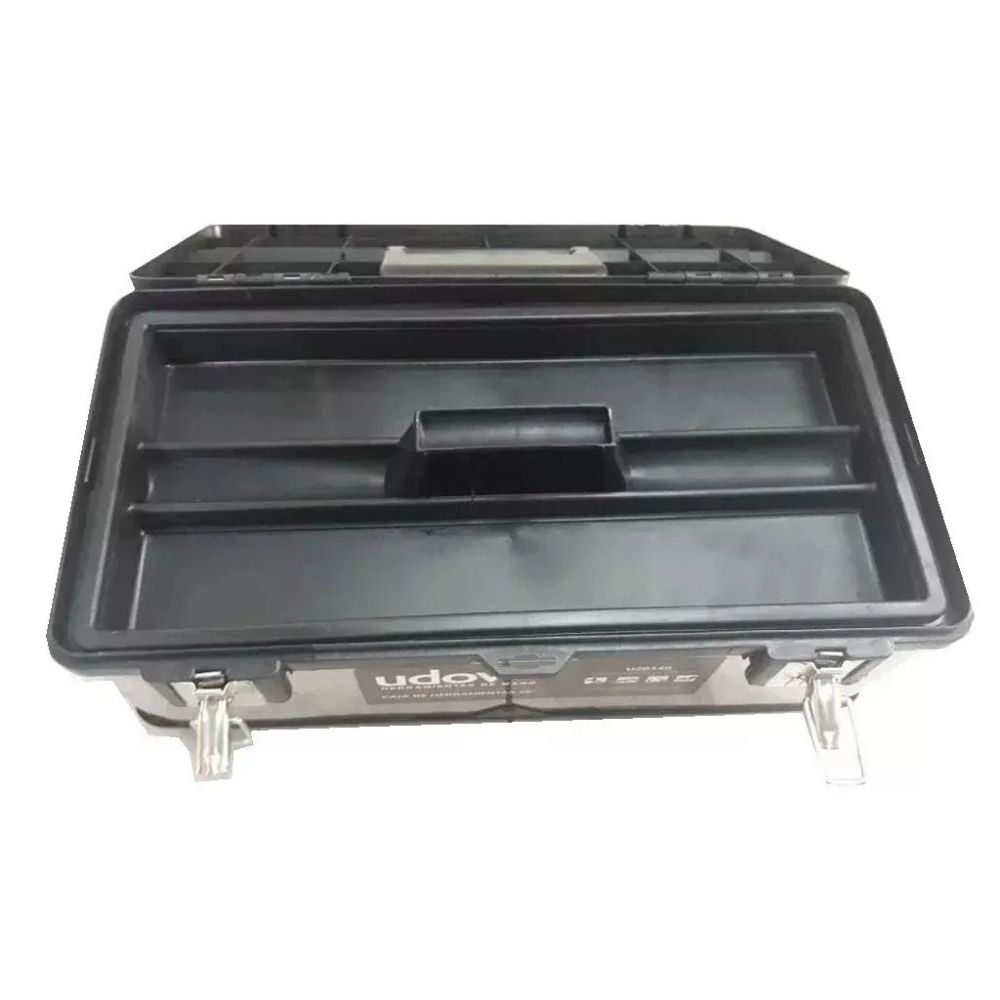 Caja de Herramientas de acero inoxidable con cierre metálico Udovo U20141