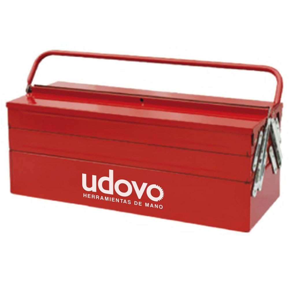 Caja de herramientas metálica Udovo tipo fuelle 23″