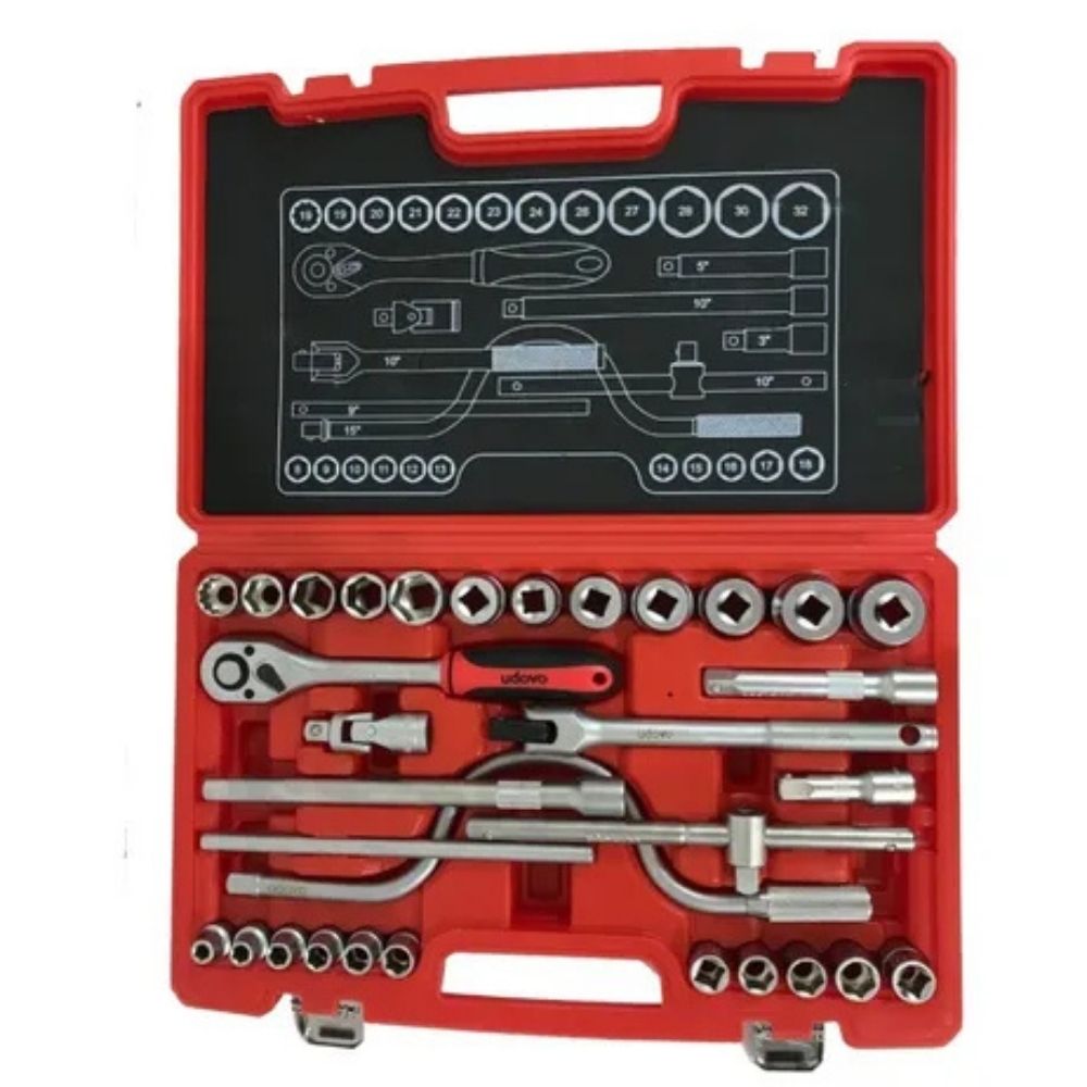 Juego de Tubos Udovo 32 piezas (1/2) mod. JU 3212