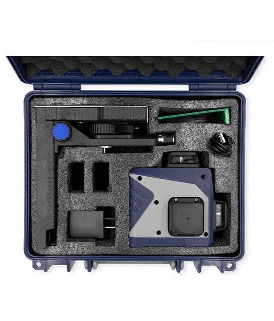 Nivel Láser Bremen 3 × 360° Luz Verde – 3 Planos