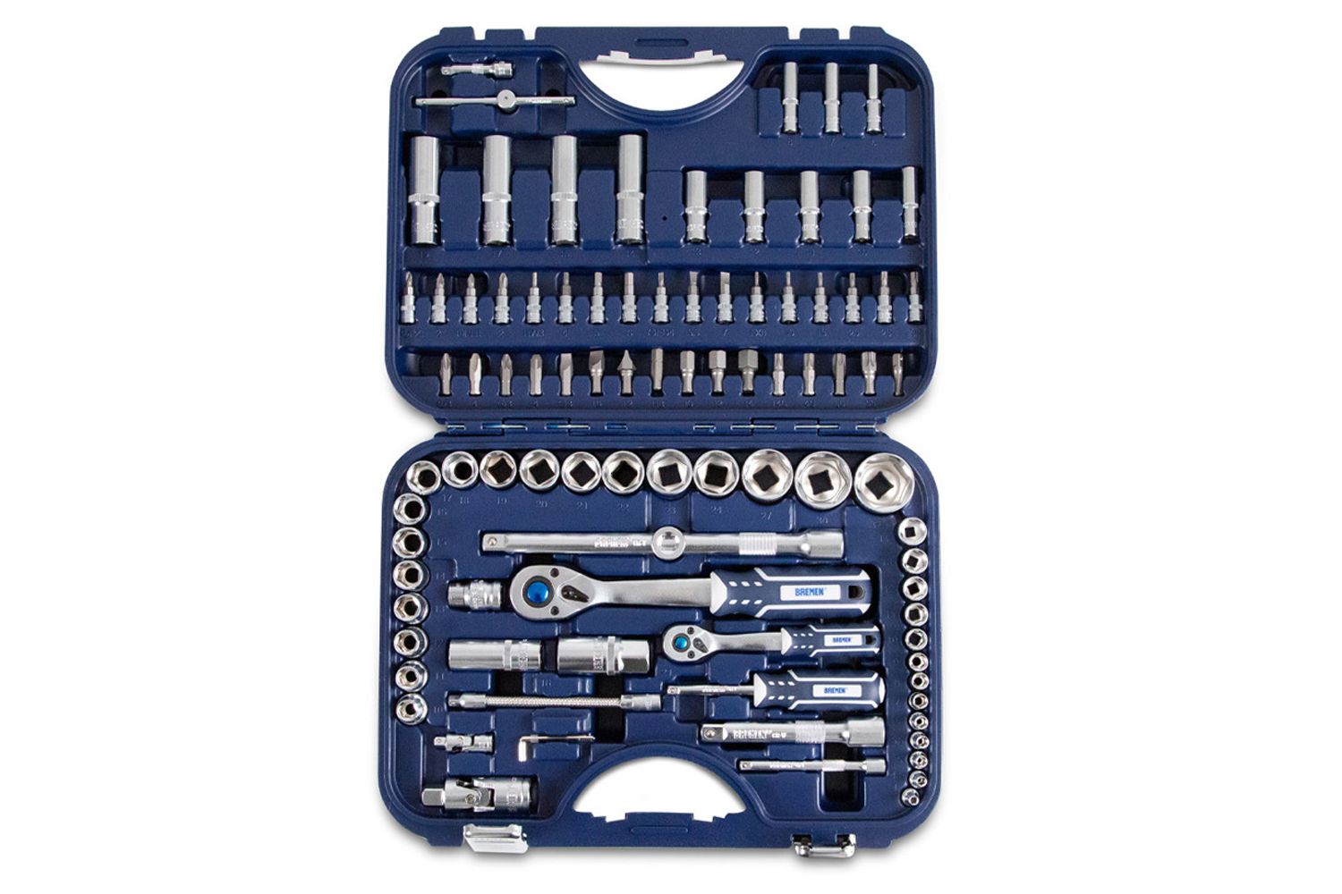 Juego de Bocallaves Bremen – 94 Piezas 1/2" y 1/4"