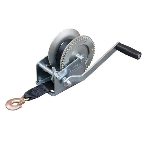 Malacate manual con cinta de poliester BTA 725 kg.