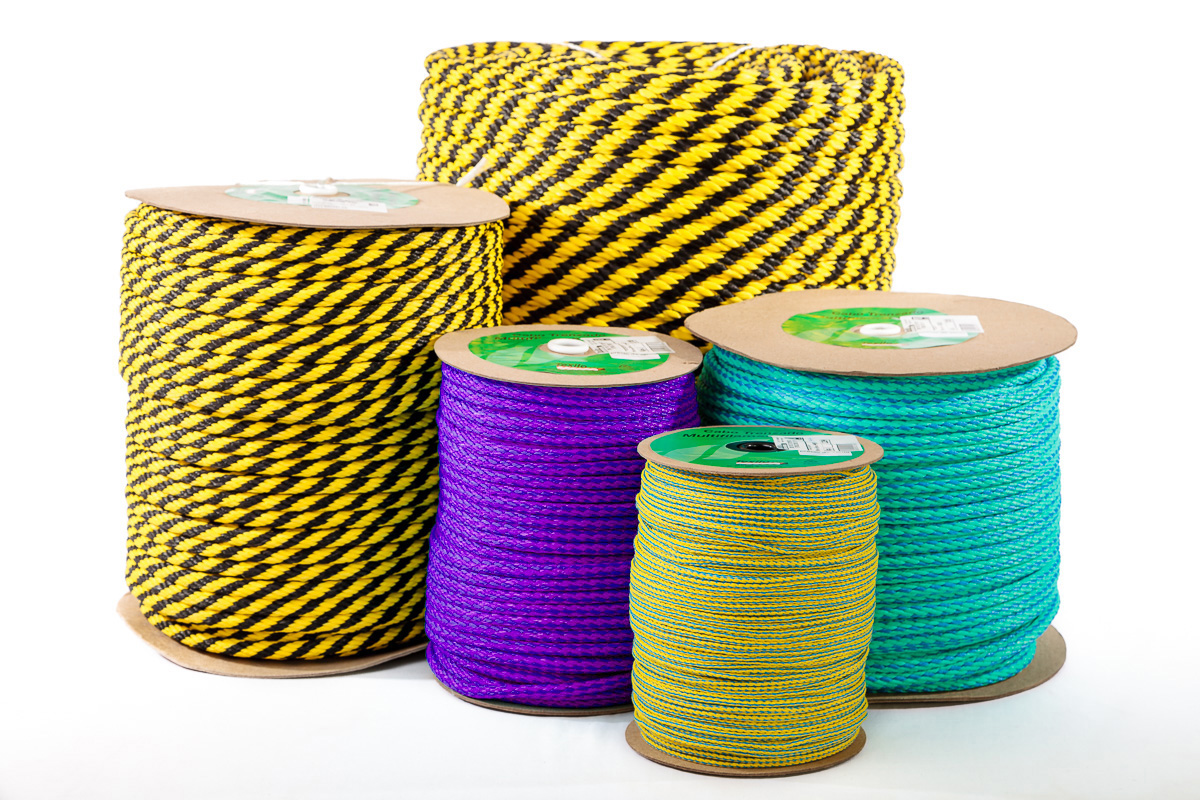 Sogas, sogas elásticas, polipropileno, algodón