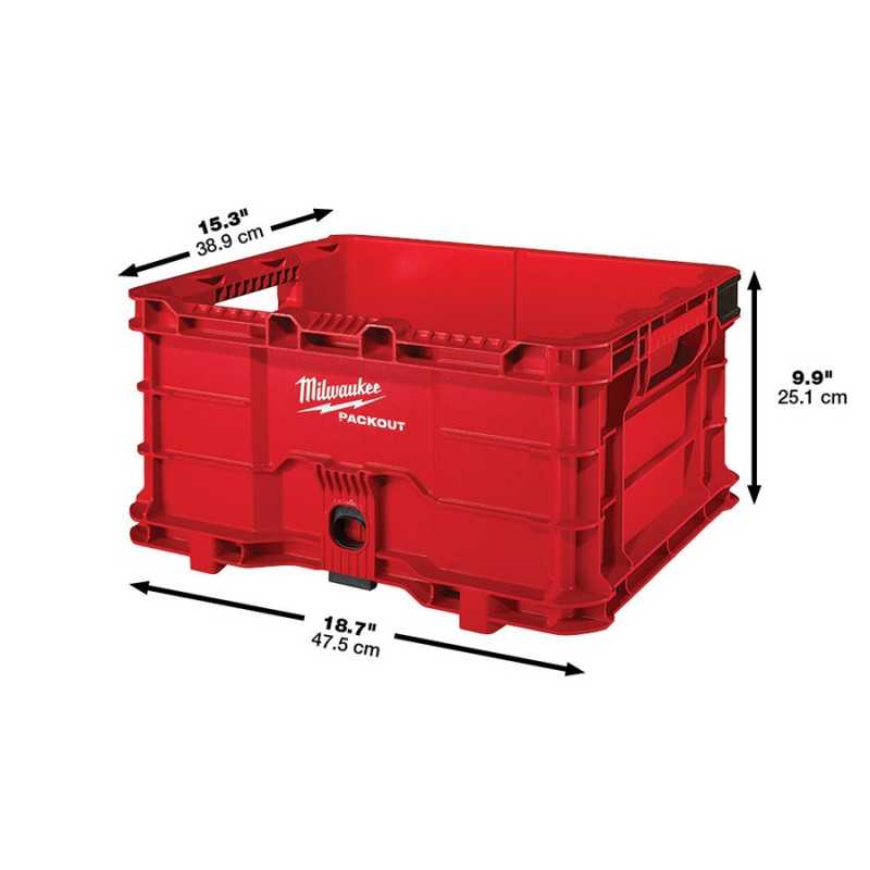 Caja Abierta Packout MILWAUKEE Crate 4822 8440