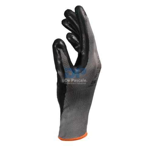 Guante gris recubierto en nitrilo negro DPS88165