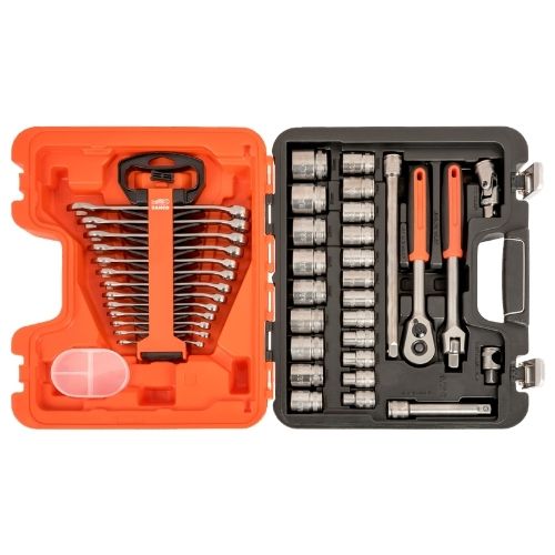 Juego de Bocallaves y accesorios 1/2" BAHCO S400