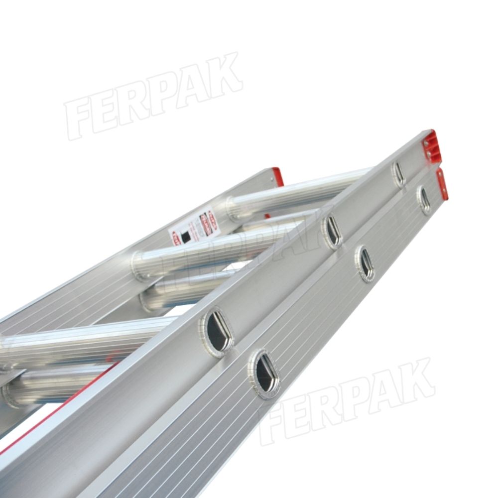 Escalera extensible de aluminio FERPAK 8,30 mts