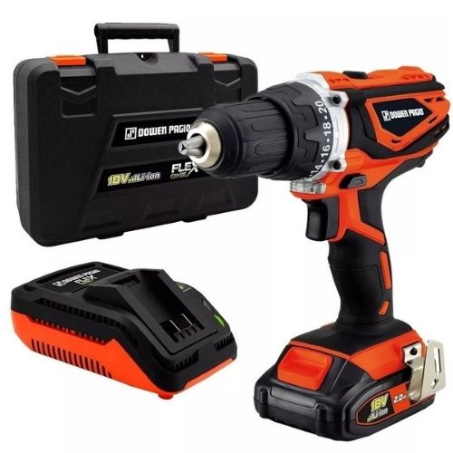 Taladro Percutor a batería DOWEN PAGIO sin carbones