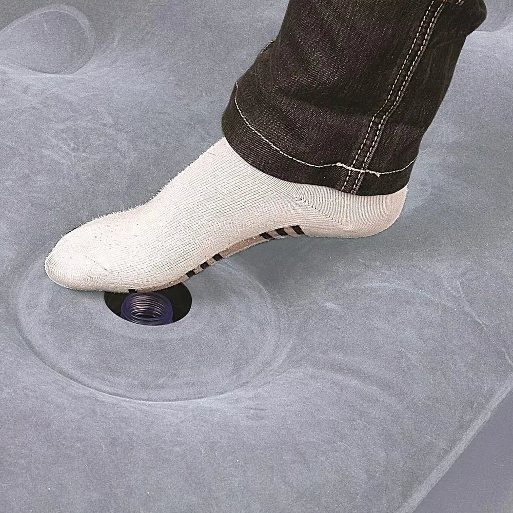 Colchon Inflable COLEMAN Go Queen Inflador De Pie