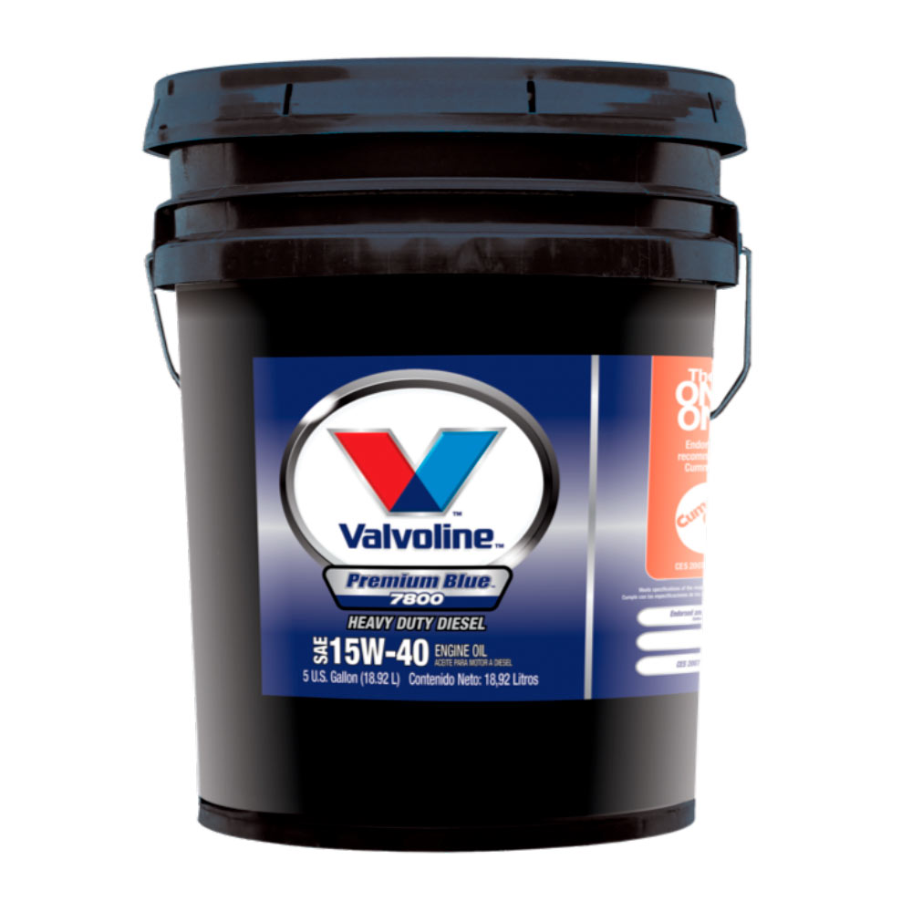 Aceite para motor diesel VALVOLINE Premium Blue 7800 15W 40 19 litros
