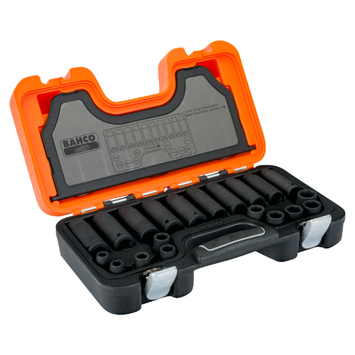 Juego de bocallaves de impacto BAHCO 1/2" 20 piezas