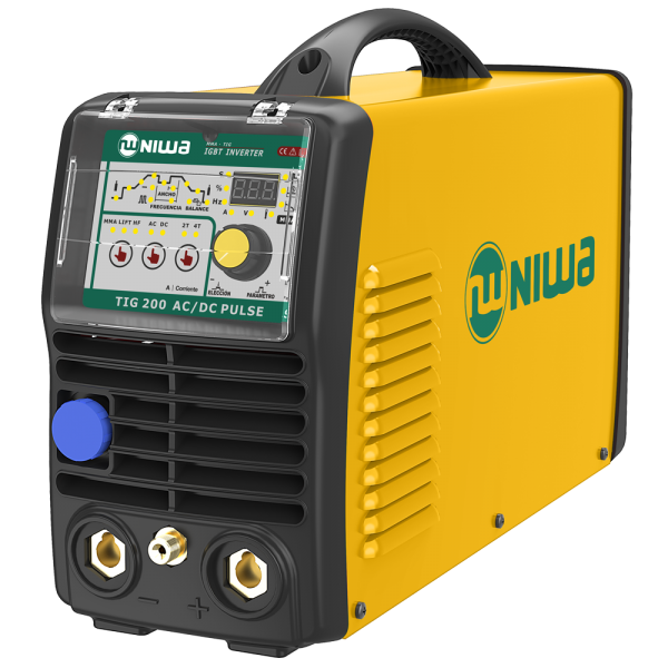 Soldadora inverter TIG NIWA TIG-200 AC/DC Pulse 