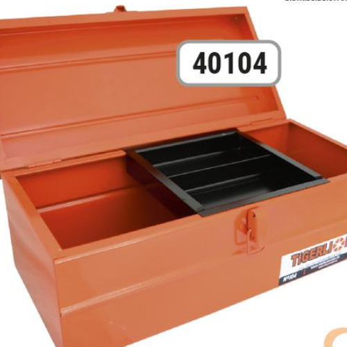 Caja de herramientas metálica TIGERLION N° 104