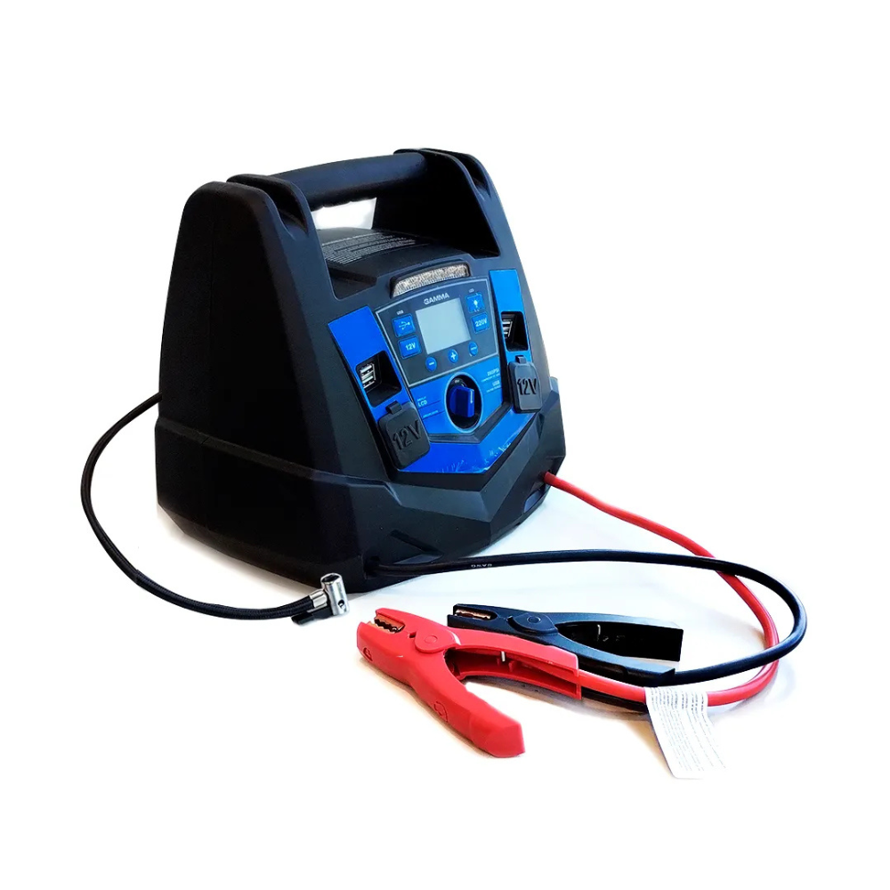 Arrancador y Compresor De Aire GAMMA 12V