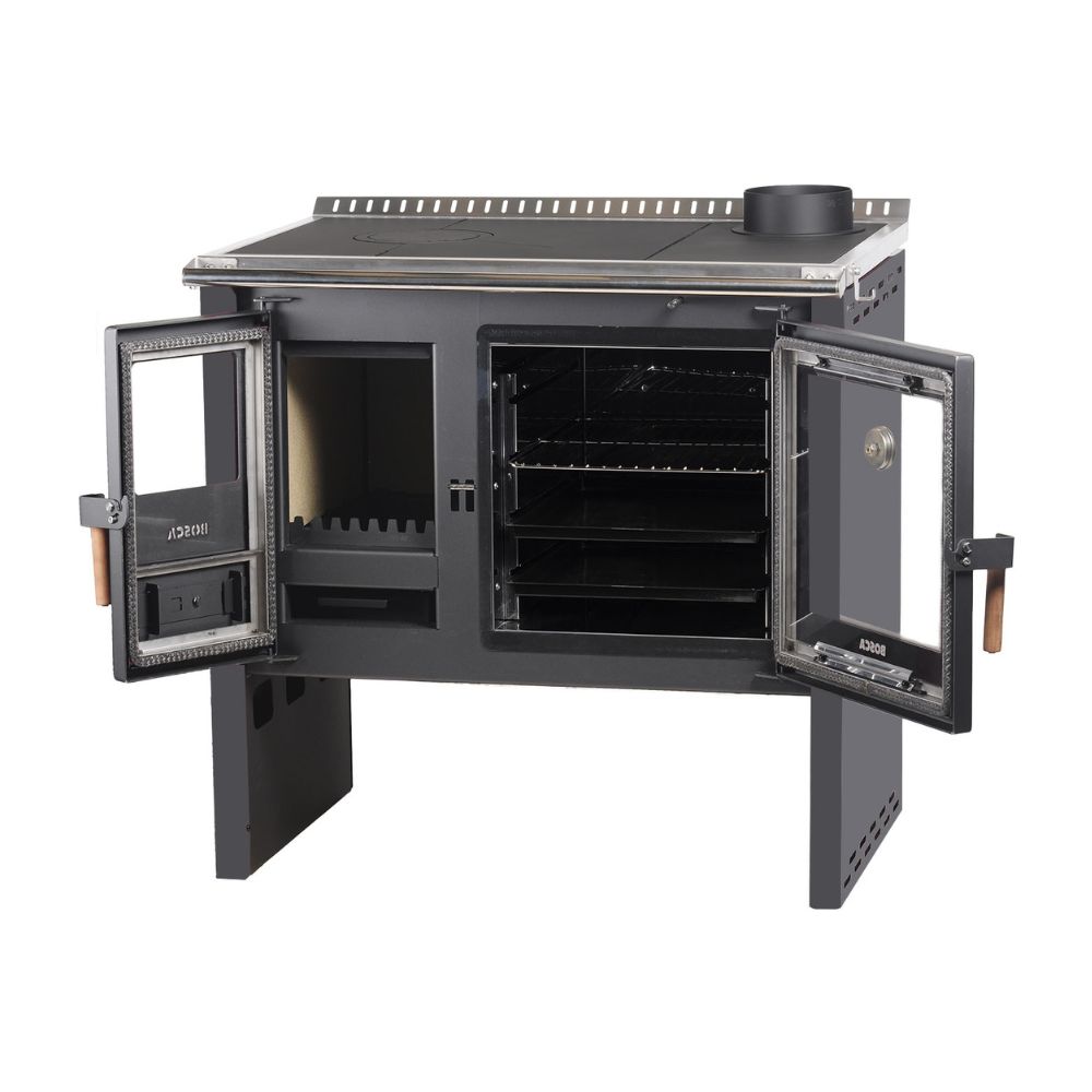 Cocina a Leña Bosca Hestia 90 – Con Horno y Calefacción