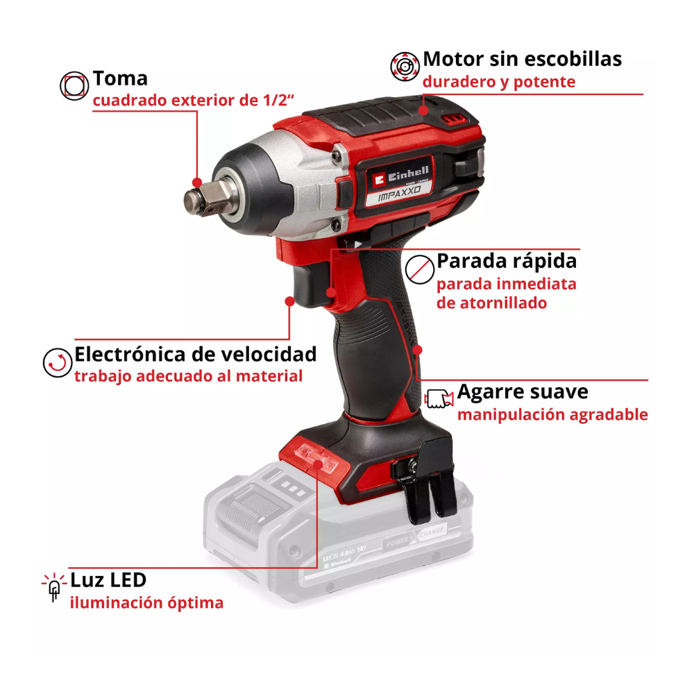 Llave de Impacto EINHELL 18/230