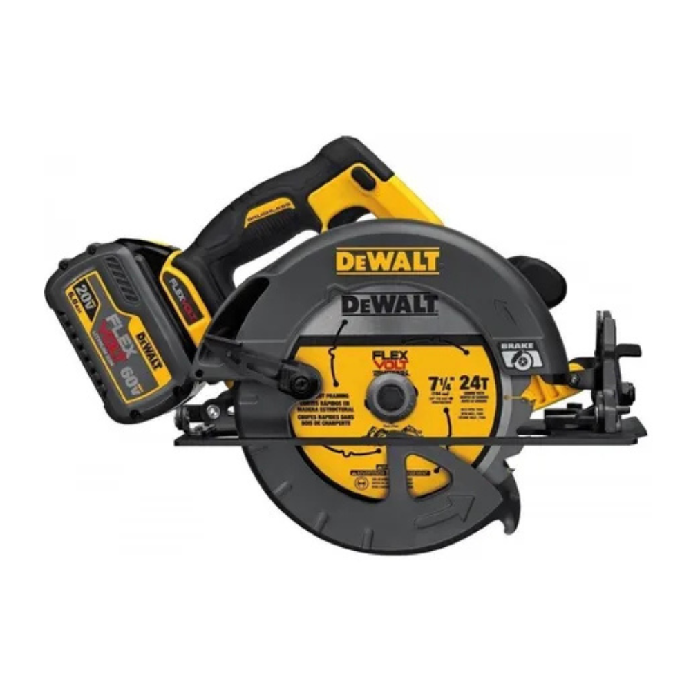 Sierra Circular Inalámbrica DEWALT DCS575 T2 FLEX VOLT