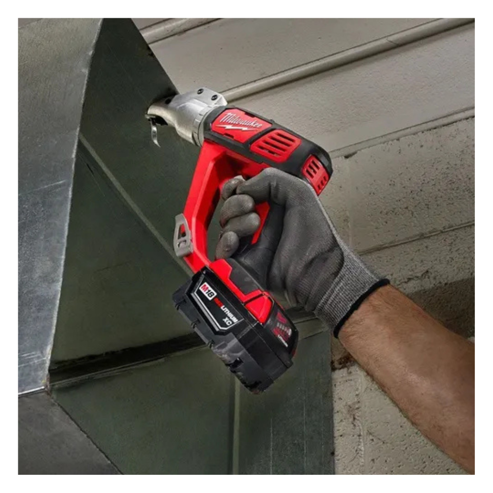 Cizalla Inalámbrica para Chapa Milwaukee M18 – Doble Corte 18 Gauge