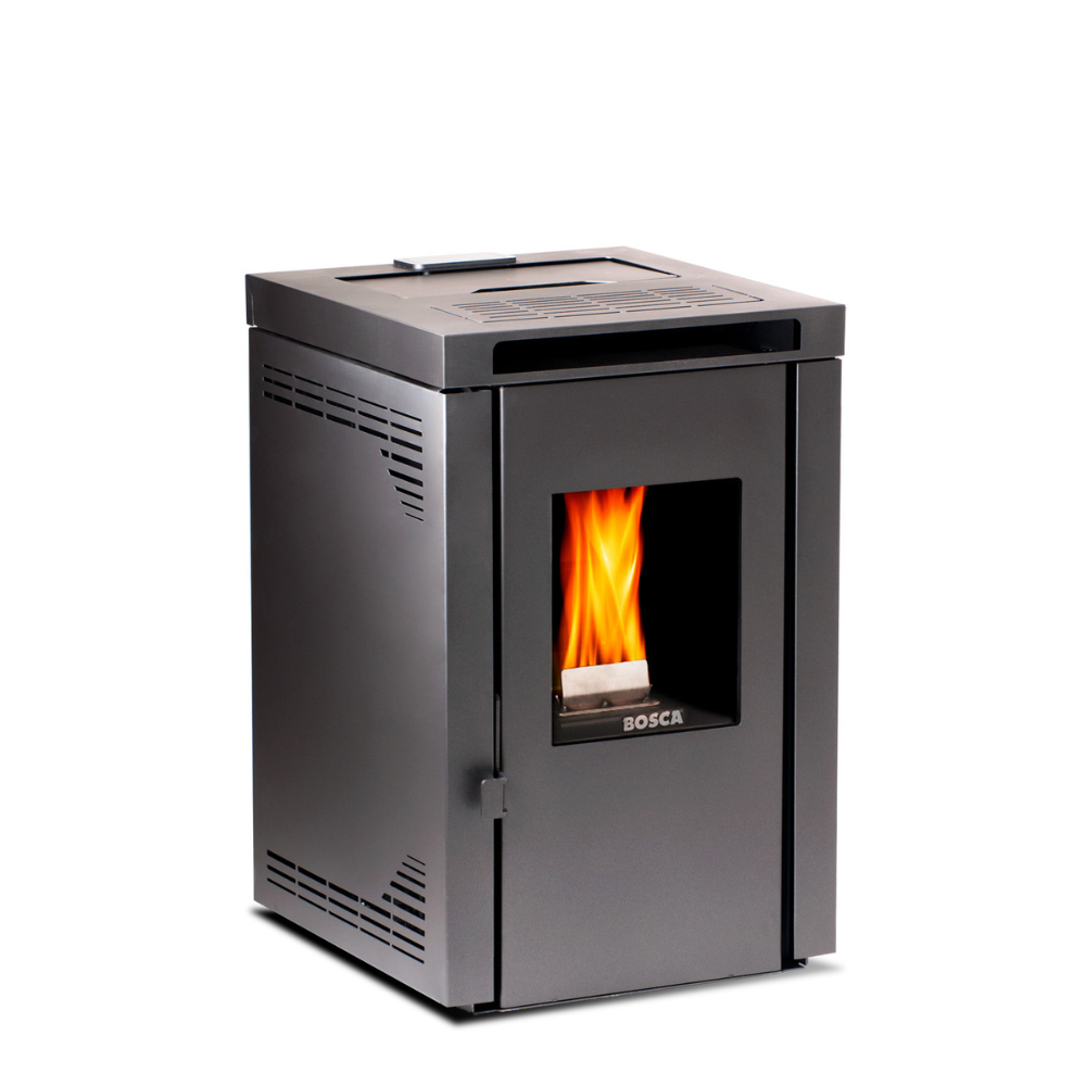 Estufa a Pellet Bosca Mila+ – 6,1 kW para hasta 100 m²